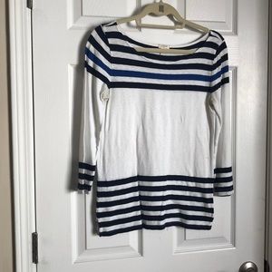 J. Crew Stripe Light Weight Tshirt Size XS